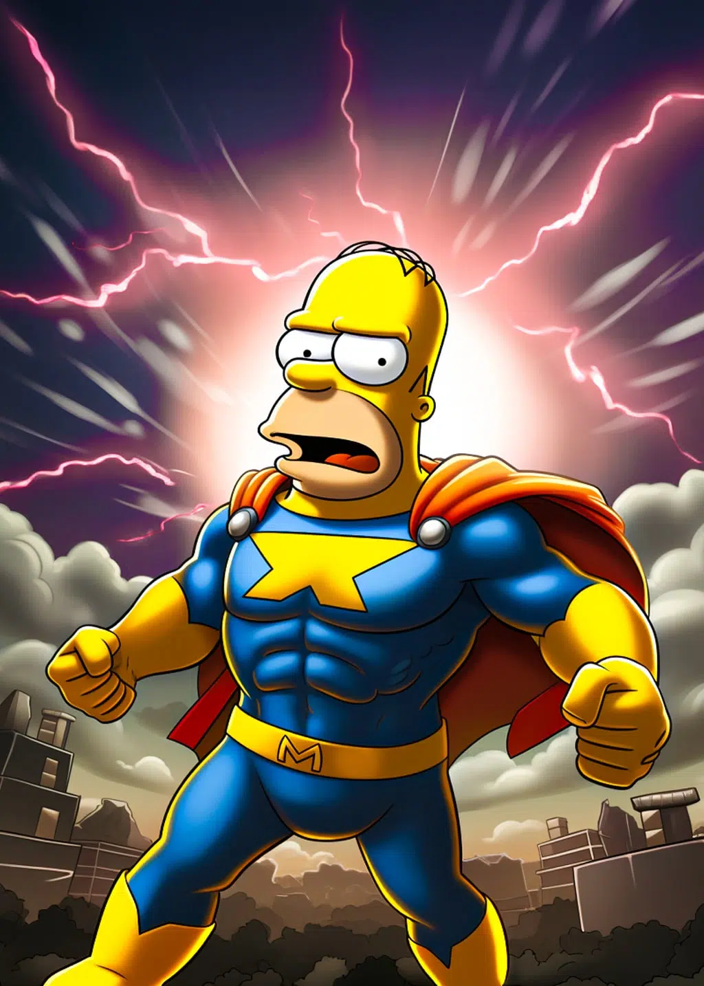Super Homer Simpson